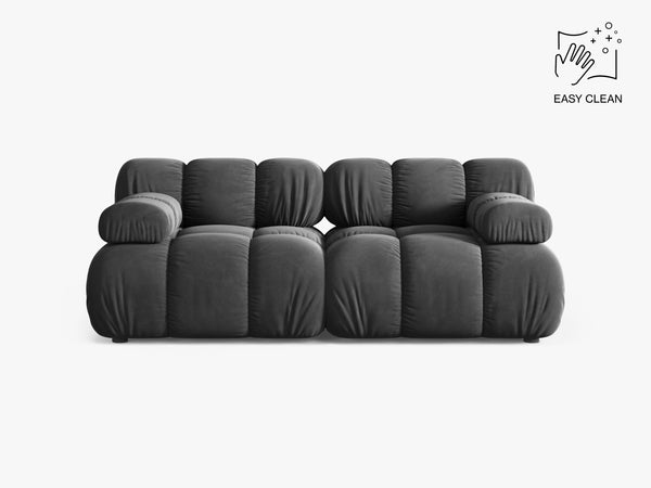 Compact 2-Seater Sofa with Modular Design & Soft Comfort W188