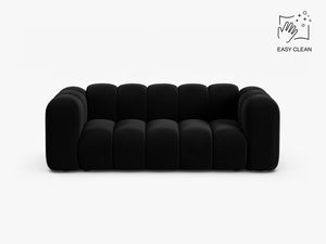 Modern 2-Seater Sofa with Curved Design & Soft Comfort W200