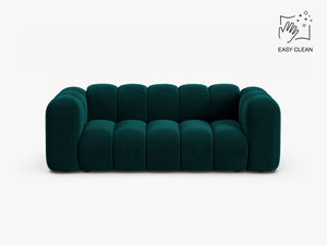Modern 2-Seater Sofa with Curved Design & Soft Comfort W200