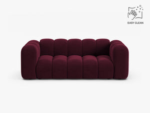 Modern 2-Seater Sofa with Curved Design & Soft Comfort W200