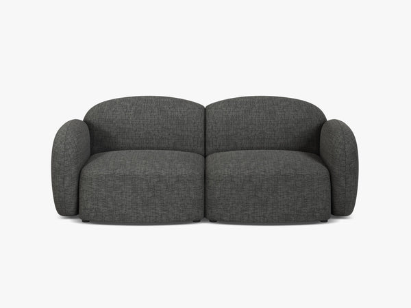 Scandinavian Corner Sofa – Feather-Filled Comfort with Wooden Legs W286