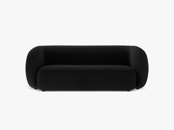 Compact 2-Seater Sofa with Curved Design & Soft Comfort W183