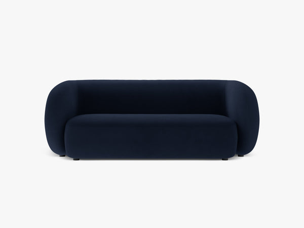 Compact 2-Seater Sofa with Curved Design & Soft Comfort W183