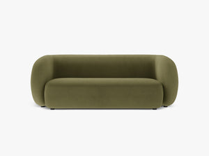 Compact 2-Seater Sofa with Curved Design & Soft Comfort W183