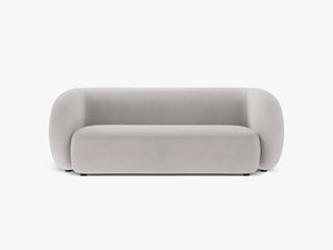 Compact 2-Seater Sofa with Curved Design & Soft Comfort W183