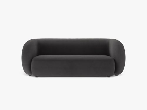 Compact 2-Seater Sofa with Curved Design & Soft Comfort W183