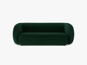 Compact 2-Seater Sofa with Curved Design & Soft Comfort W183