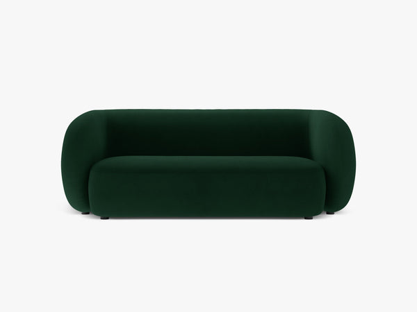 Compact 2-Seater Sofa with Curved Design & Soft Comfort W183