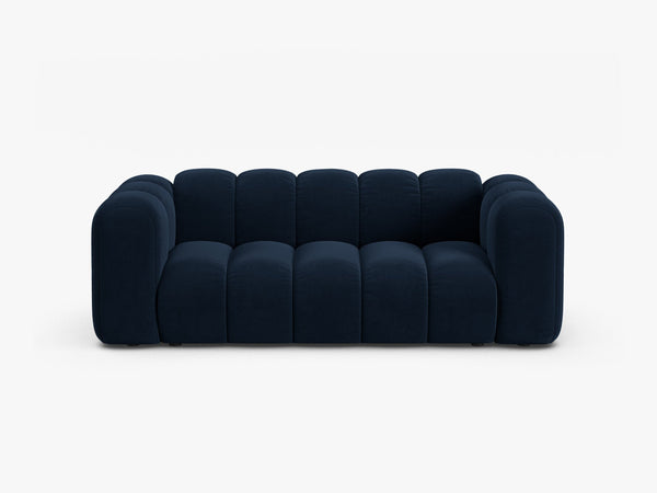 Modern 2-Seater Sofa with Curved Design & Soft Comfort W200