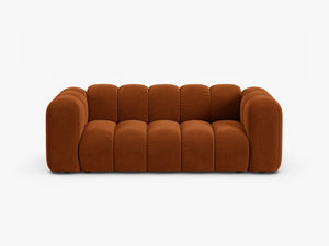 Modern 2-Seater Sofa with Curved Design & Soft Comfort W200