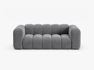 Modern 2-Seater Sofa with Curved Design & Soft Comfort W200