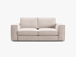 Compact 2-Seater Sofa with Soft Cushions & Modern Design W206