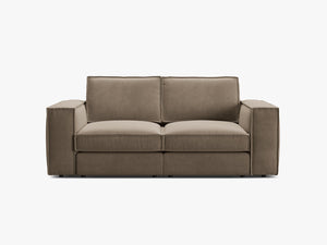 Compact 2-Seater Sofa with Soft Cushions & Modern Design W206