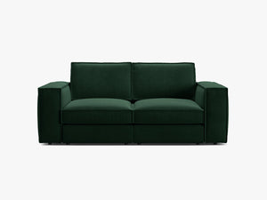 Compact 2-Seater Sofa with Soft Cushions & Modern Design W206