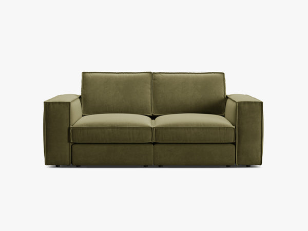 Compact 2-Seater Sofa with Soft Cushions & Modern Design W206