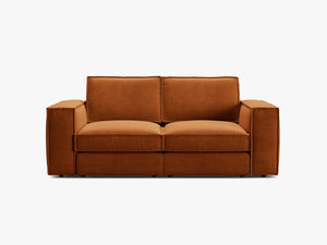 Compact 2-Seater Sofa with Soft Cushions & Modern Design W206