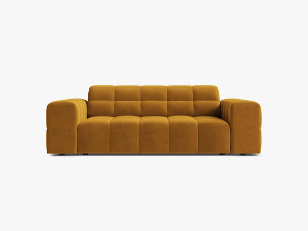 Modern 2-Seater Sofa – Upholstered Deep Seat Couch with Tufted Design W178