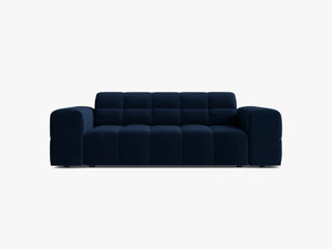 Modern 2-Seater Sofa – Upholstered Deep Seat Couch with Tufted Design W178