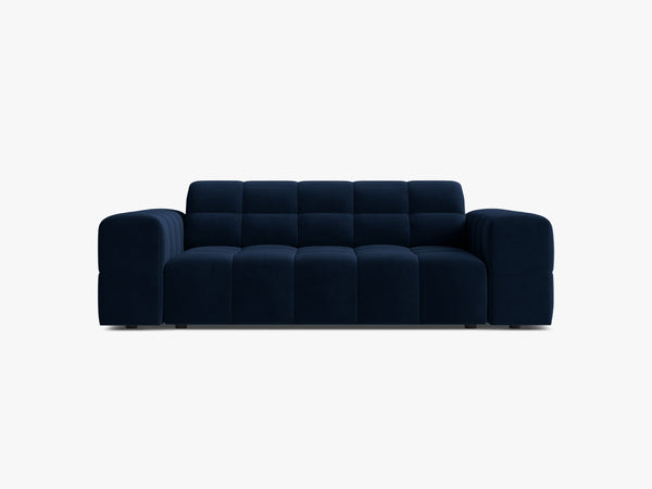 Modern 2-Seater Sofa – Upholstered Deep Seat Couch with Tufted Design W178