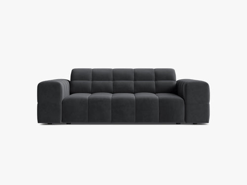 Modern 2-Seater Sofa – Upholstered Deep Seat Couch with Tufted Design W178