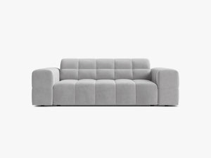 Modern 2-Seater Sofa – Upholstered Deep Seat Couch with Tufted Design W178