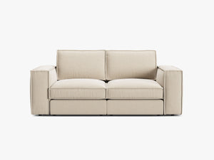 Compact 2-Seater Sofa with Soft Cushions & Modern Design W206