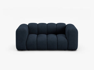 Compact 2-Seater Sofa with Curved Design & Soft Comfort W170
