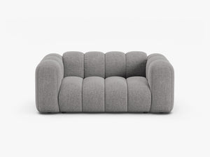 Compact 2-Seater Sofa with Curved Design & Soft Comfort W170