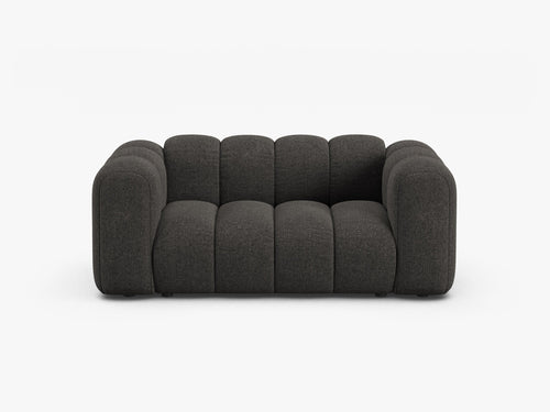 Compact 2-Seater Sofa with Curved Design & Soft Comfort W170