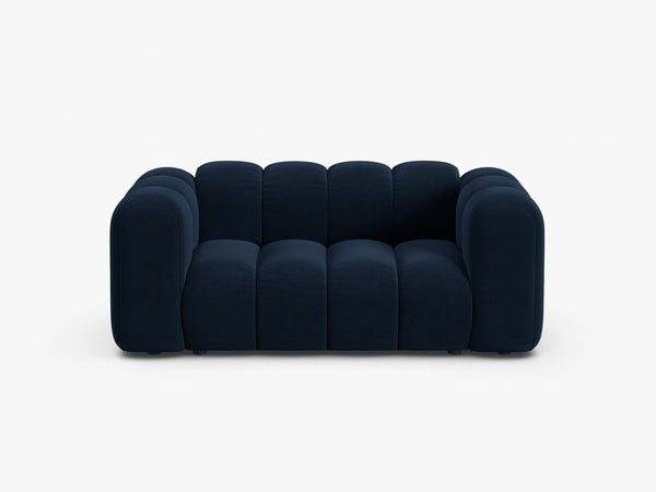 Compact 2-Seater Sofa with Curved Design & Soft Comfort W170