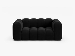 Compact 2-Seater Sofa with Curved Design & Soft Comfort W170