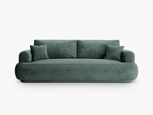 3-Seater Sofa Bed with Storage & Retro Design W253