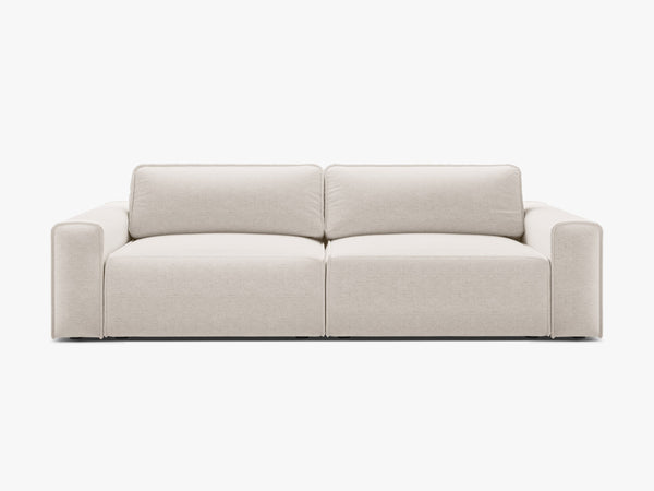 Convertible 3-Seater Sofa Bed with Storage & Modern Comfort W246