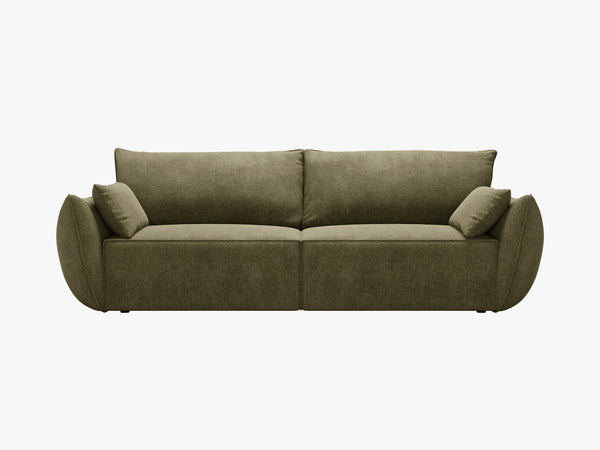 3-Seater Sofa Bed with Storage & Modern Cubic Design W244