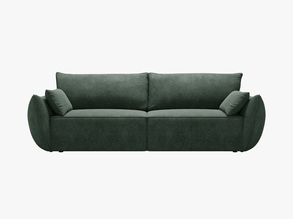 3-Seater Sofa Bed with Storage & Modern Cubic Design W244
