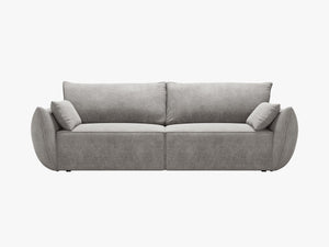 3-Seater Sofa Bed with Storage & Modern Cubic Design W244