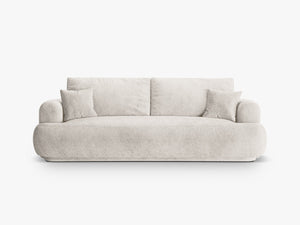 3-Seater Sofa Bed with Storage & Retro Design W253