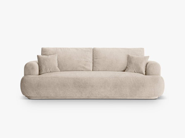 3-Seater Sofa Bed with Storage & Retro Design W253