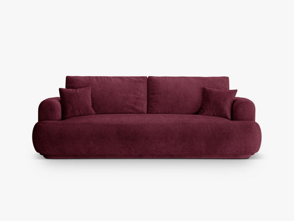3-Seater Sofa Bed with Storage & Retro Design W253