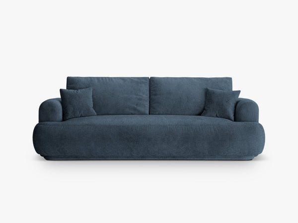 3-Seater Sofa Bed with Storage & Retro Design W253