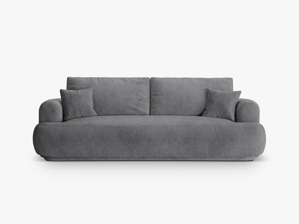 3-Seater Sofa Bed with Storage & Retro Design W253