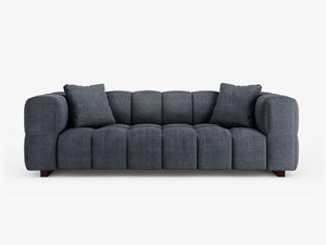 3-Seater Sofa Bed – Modern Convertible Couch with Quilted Design W260