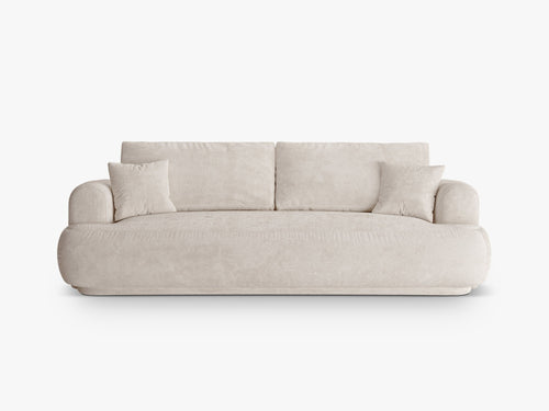 3-Seater Sofa Bed with Storage & Retro Design W253