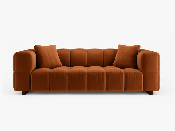 3-Seater Sofa Bed – Modern Convertible Couch with Quilted Design W260