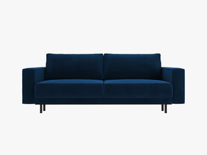 Convertible 3-Seater Sofa Bed with Storage & Classic Design W236