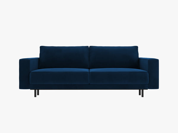 Convertible 3-Seater Sofa Bed with Storage & Classic Design W236