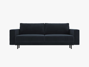 Convertible 3-Seater Sofa Bed with Storage & Classic Design W236