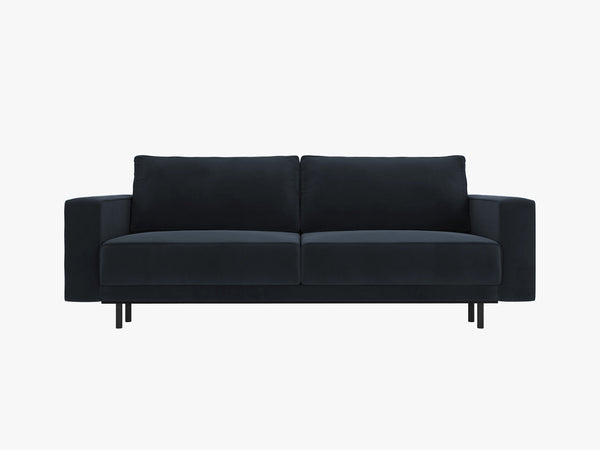 Convertible 3-Seater Sofa Bed with Storage & Classic Design W236