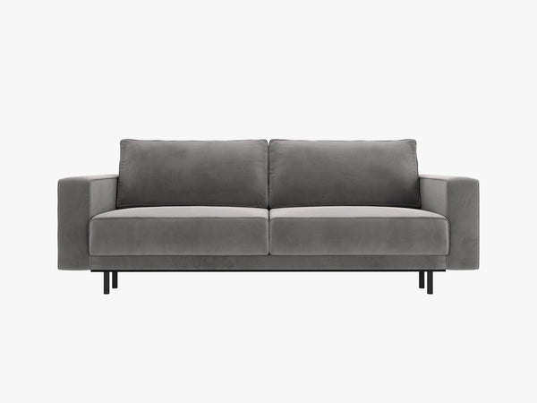 Convertible 3-Seater Sofa Bed with Storage & Classic Design W236