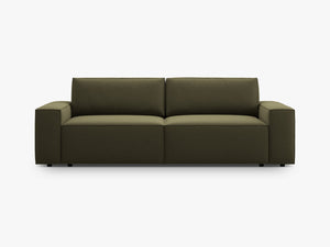 Convertible 3-Seater Sofa Bed with Storage & Modern Comfort W247